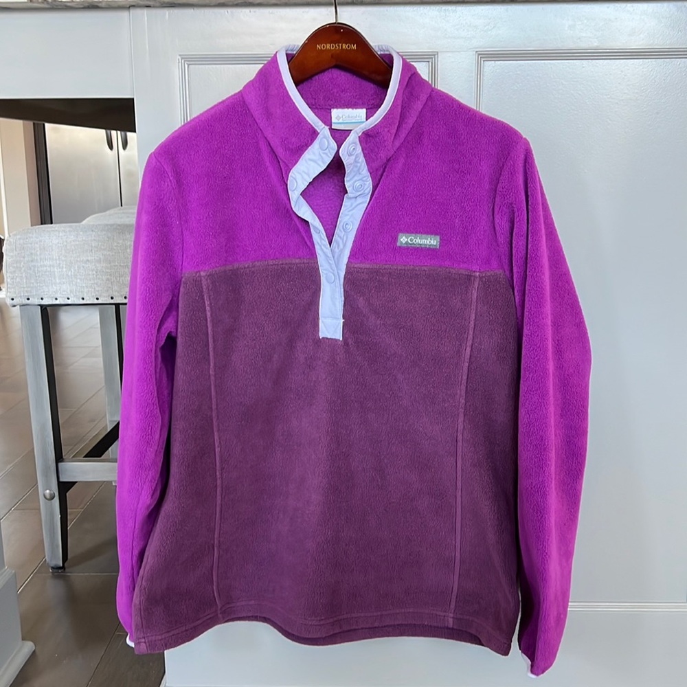 Womens Columbia Fleece Pullover